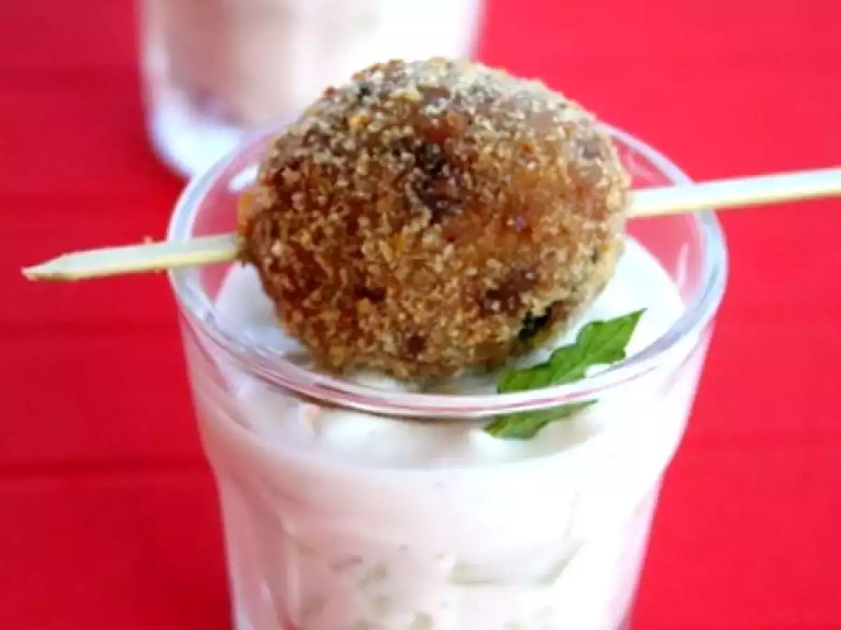 Ricetta Polpette di melanzane alla cannella croccanti con salsa allo yogurt