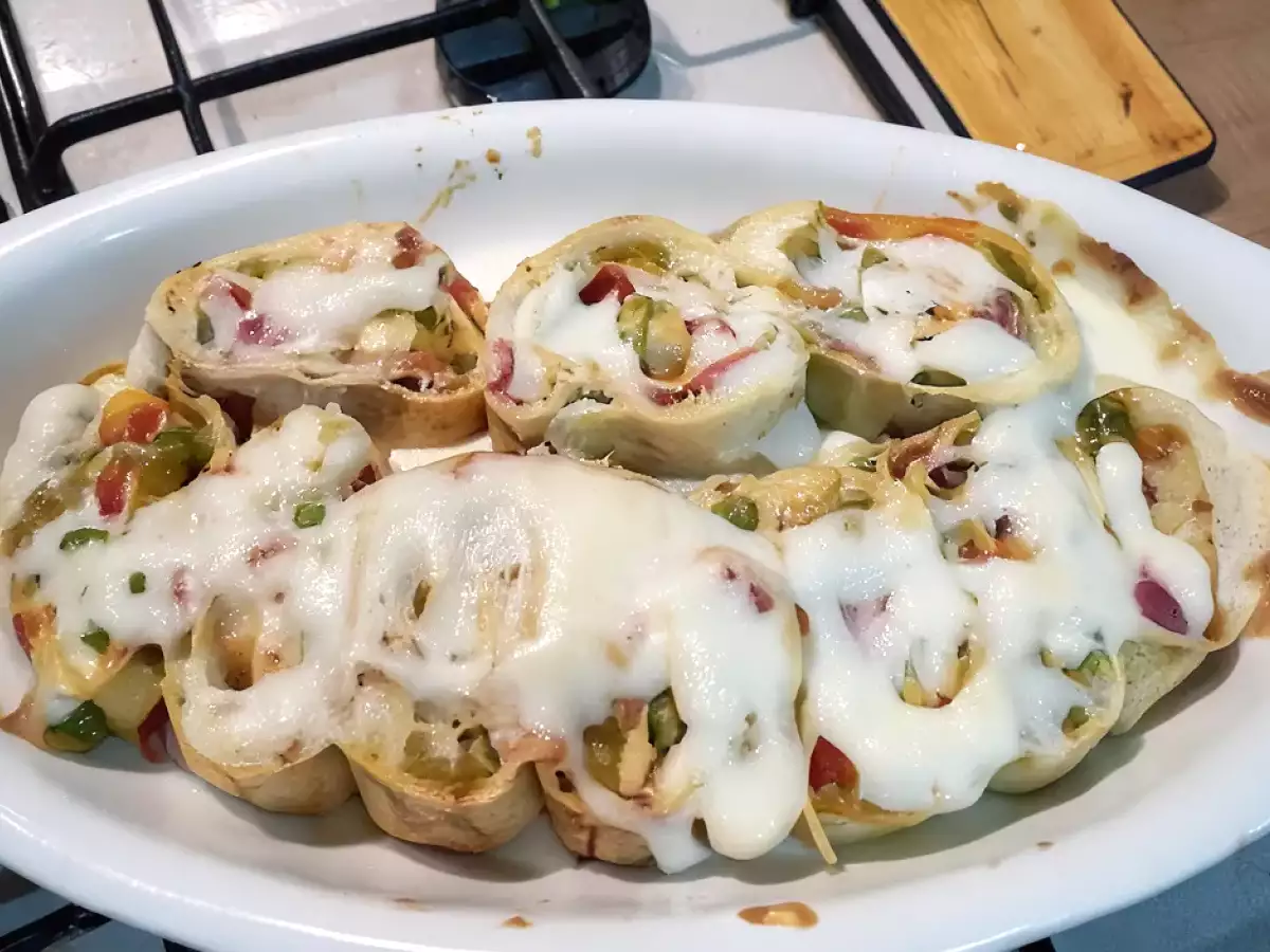 Ricetta Rotolo di crespelle alle verdure