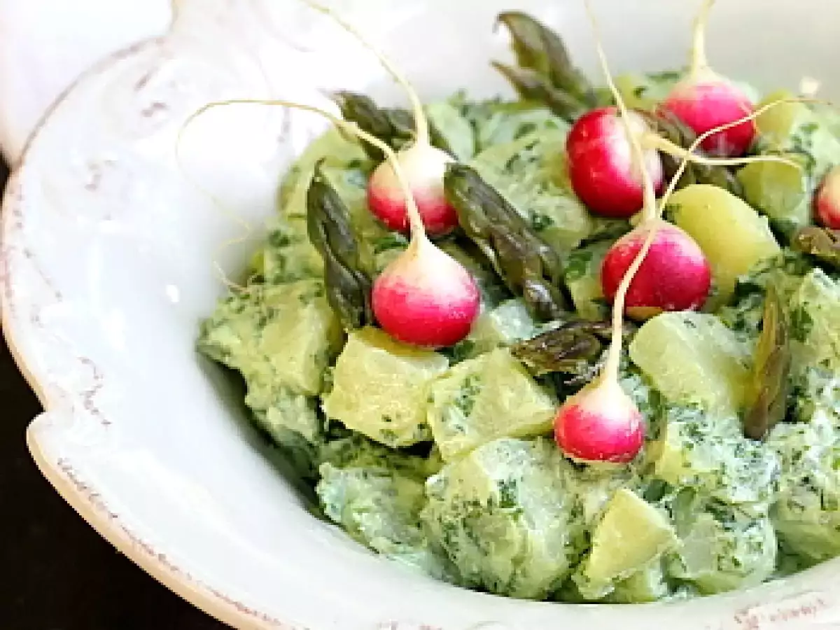 Ricetta Insalata di ravanelli e patate