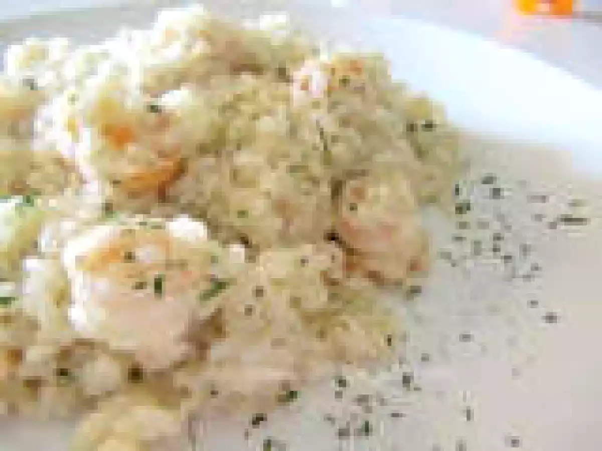 Risotto de go ( ghiozzi di laguna)