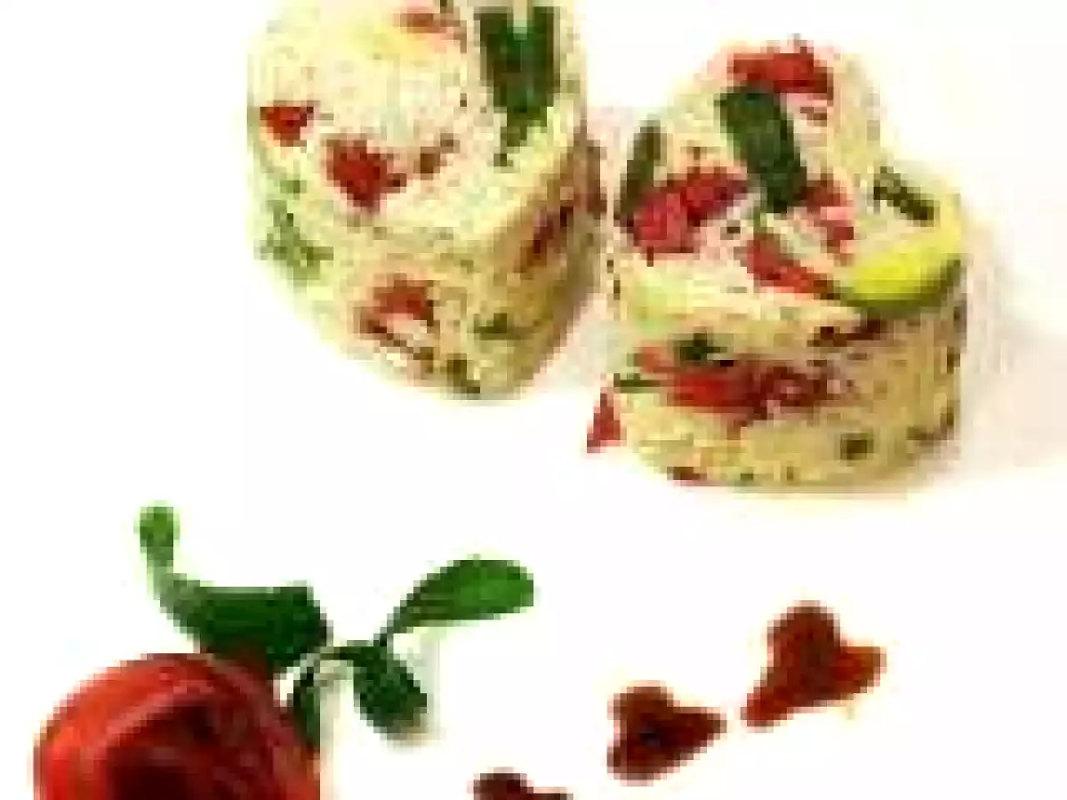 Riso zucchine & bresaola