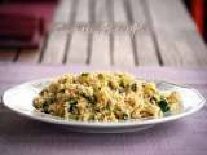 Cous Cous, Limone Confit, Zucchine e Alga Nori