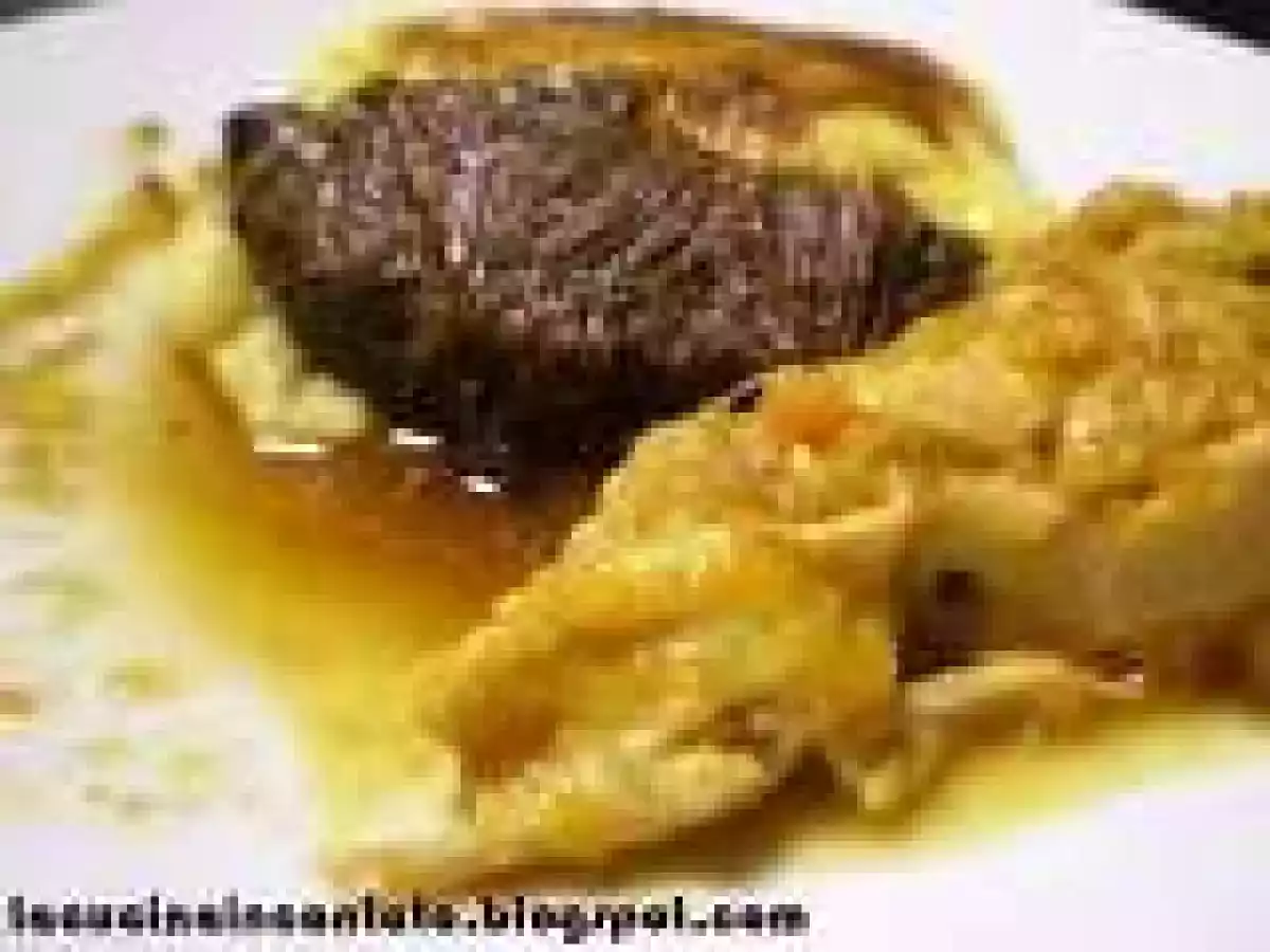 Stracotto di guanciale e polenta!