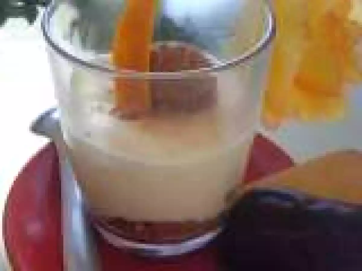 Mousse all'Arancia e Granella d'Amaretti