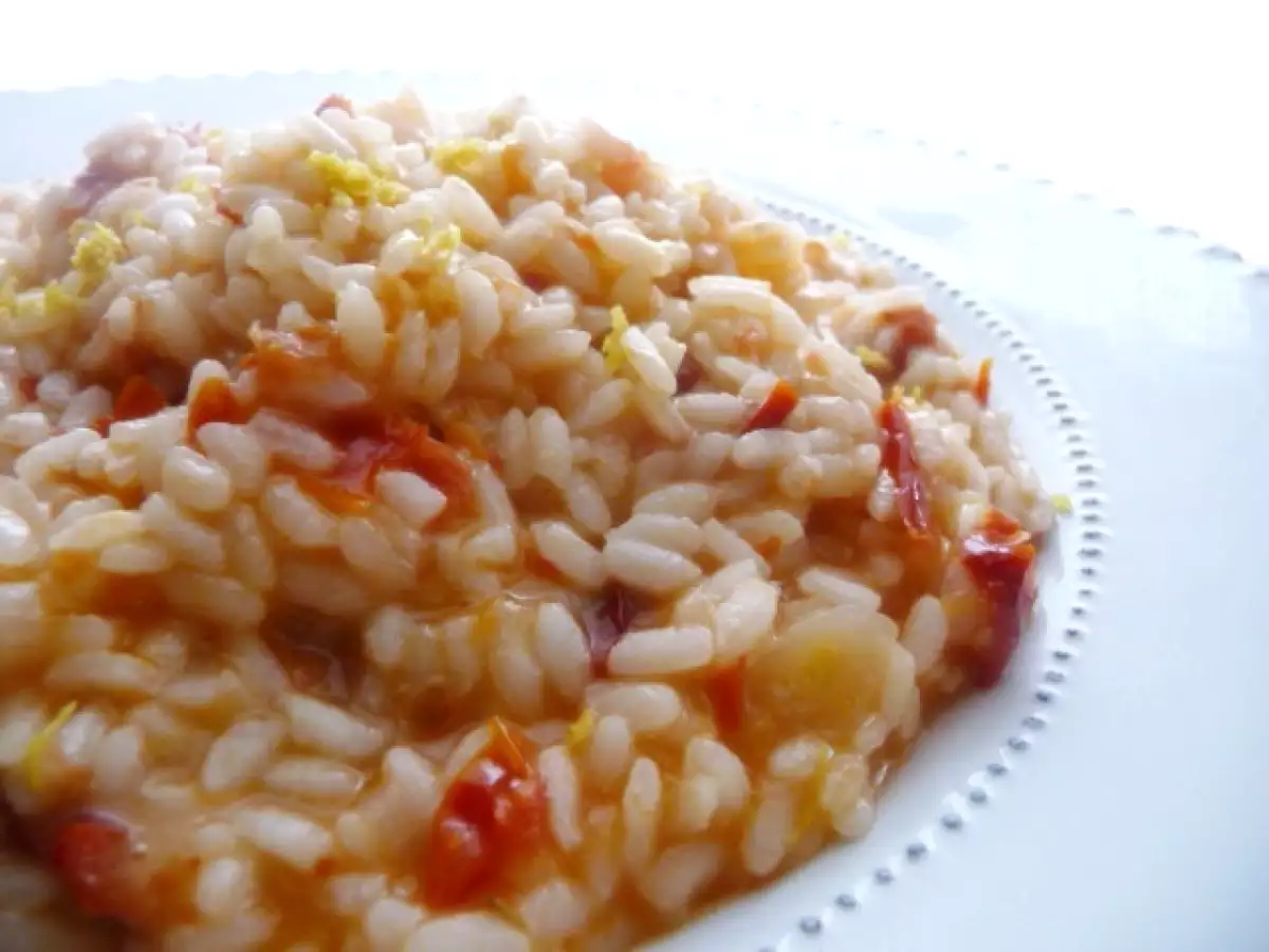 Ricetta Risotto ai pomodori e limone