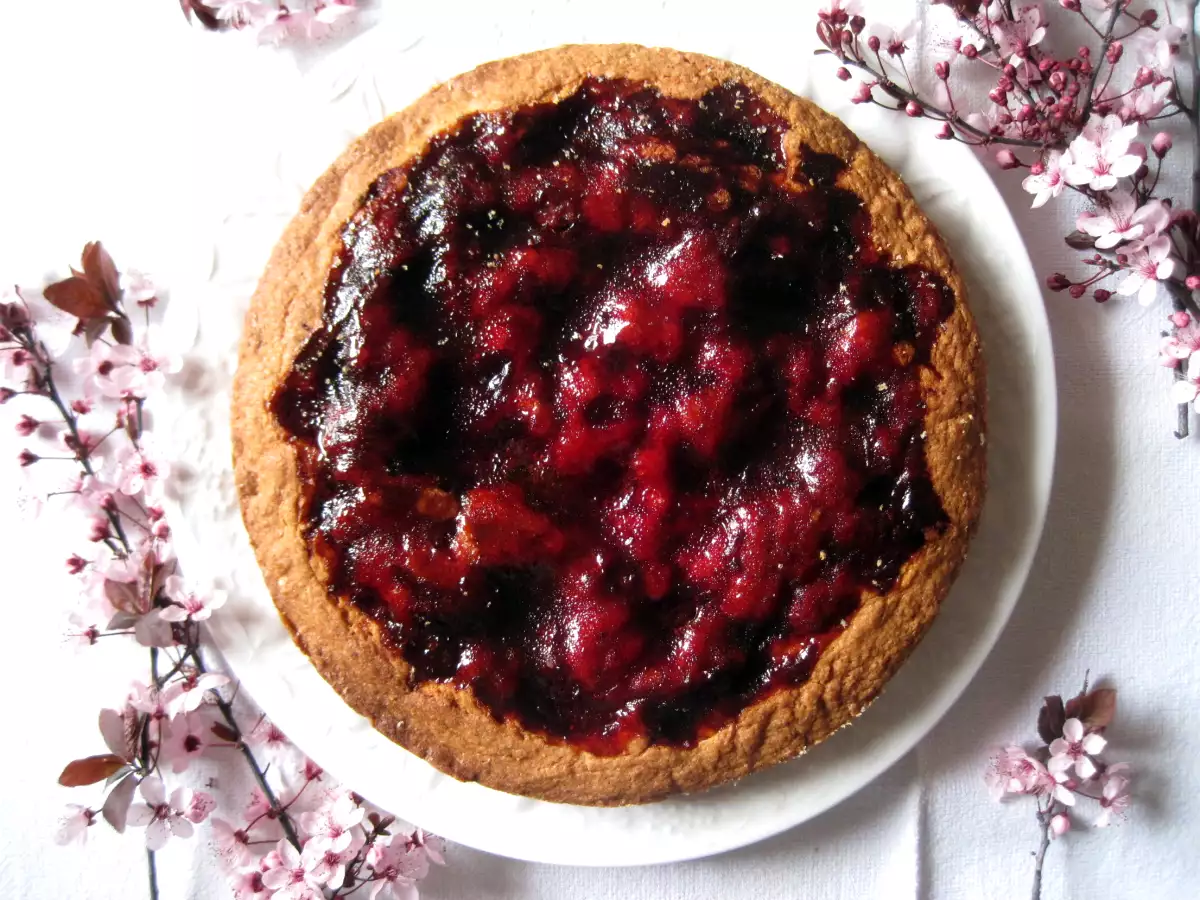 Ricetta Torta alla marmellata di ciliegie