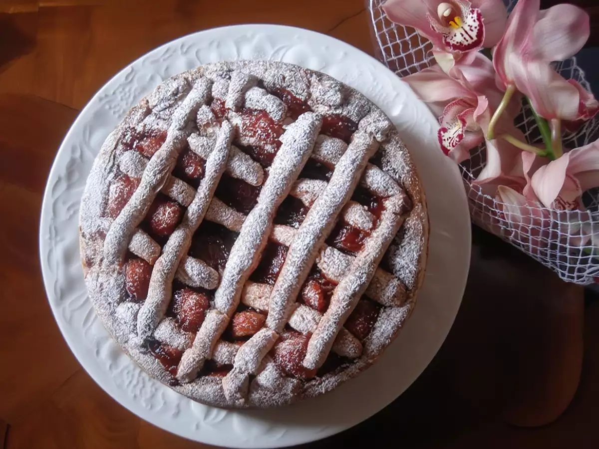 Ricetta Torta a strati con marmellata di prugne