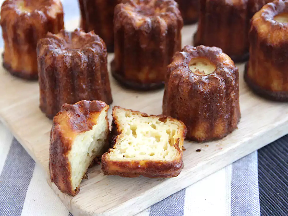 Ricetta Canelés, i dolci tipici di bordeaux