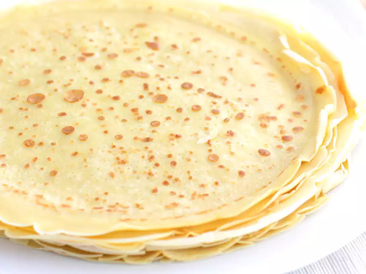 Ricetta Impasto per crepes dolci - ricetta francese
