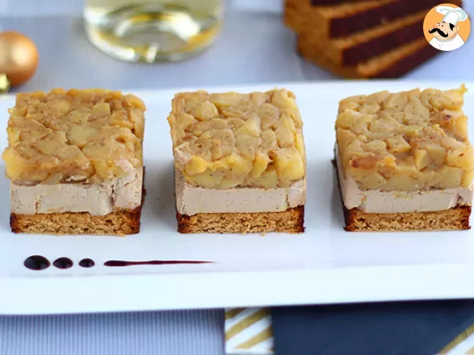 Mini tatins di foie gras - ricetta francese