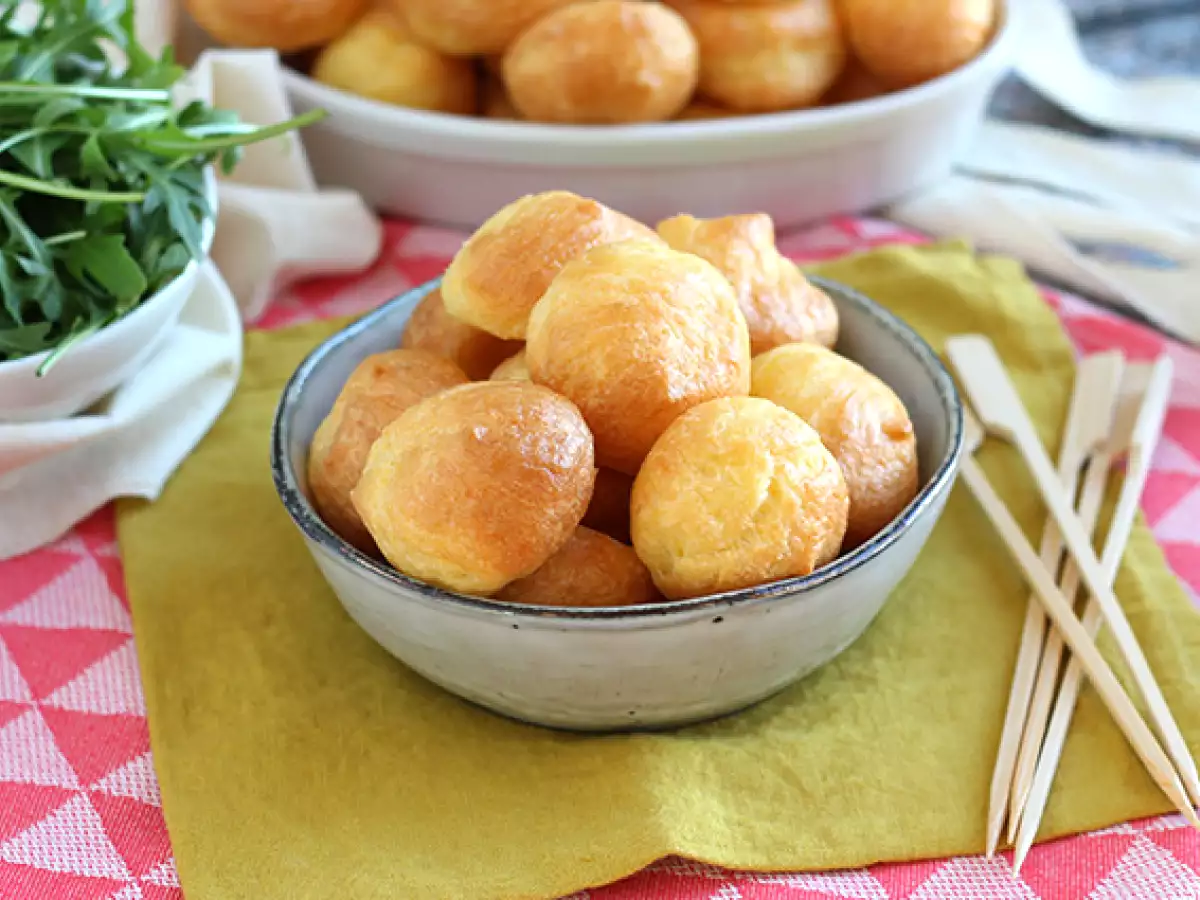 Ricetta Gougères al formaggio