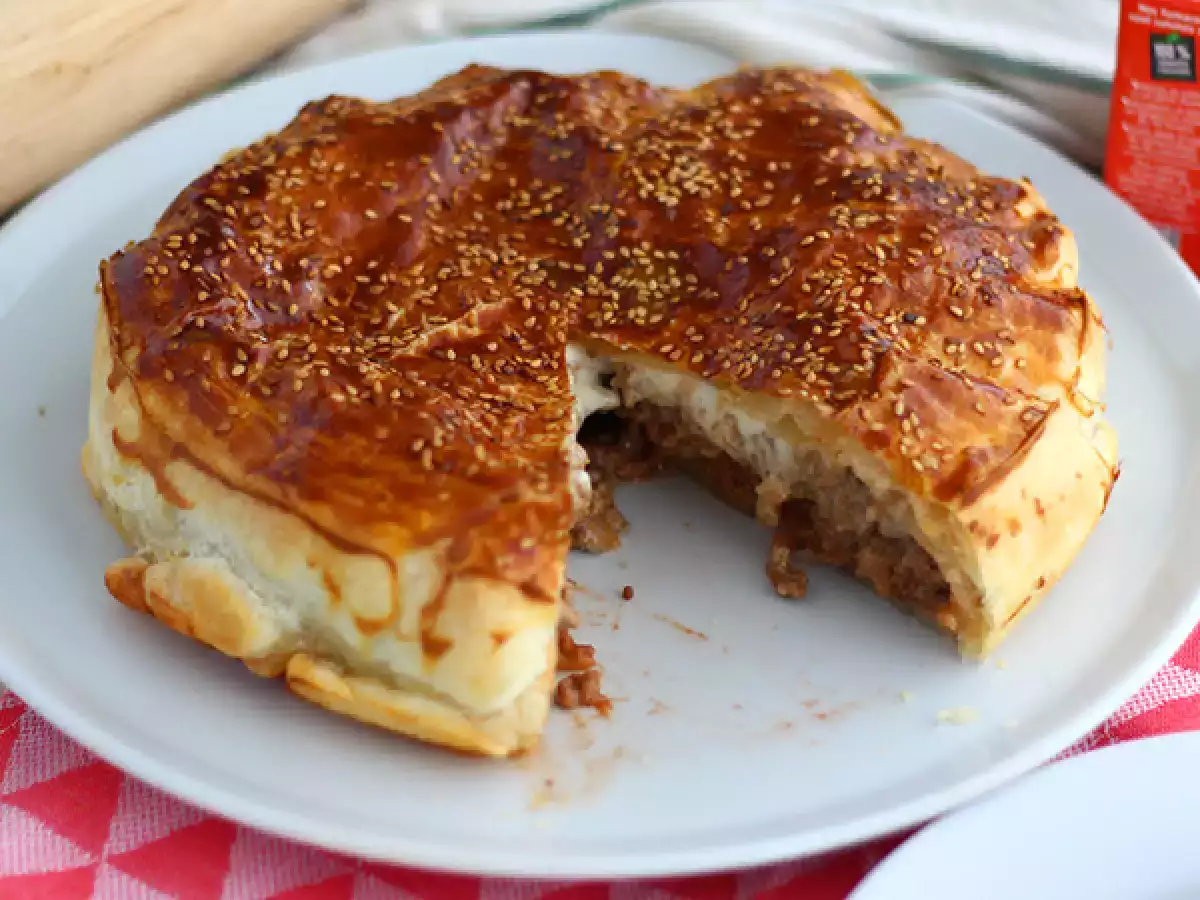 Ricetta Torta hamburger