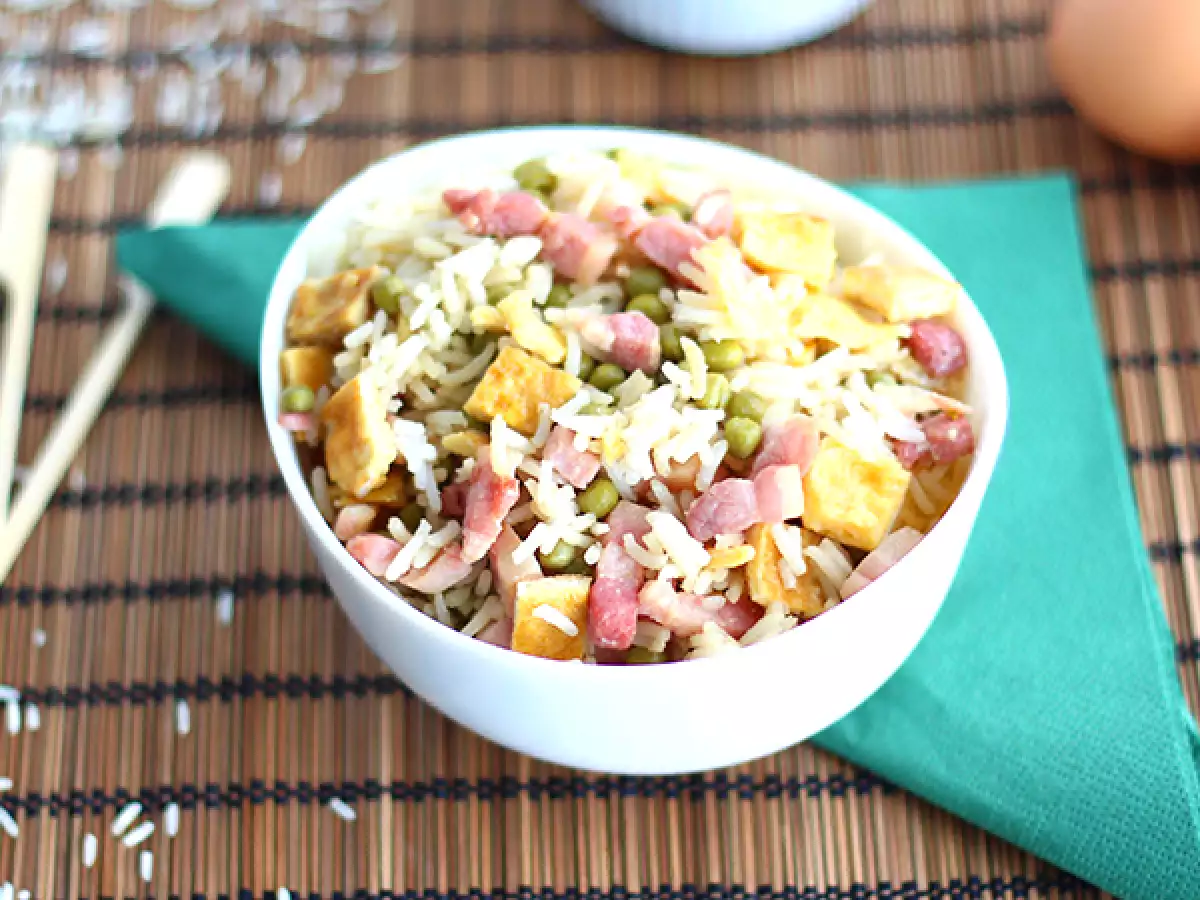 Ricetta Riso alla cantonese, la ricetta facile e veloce