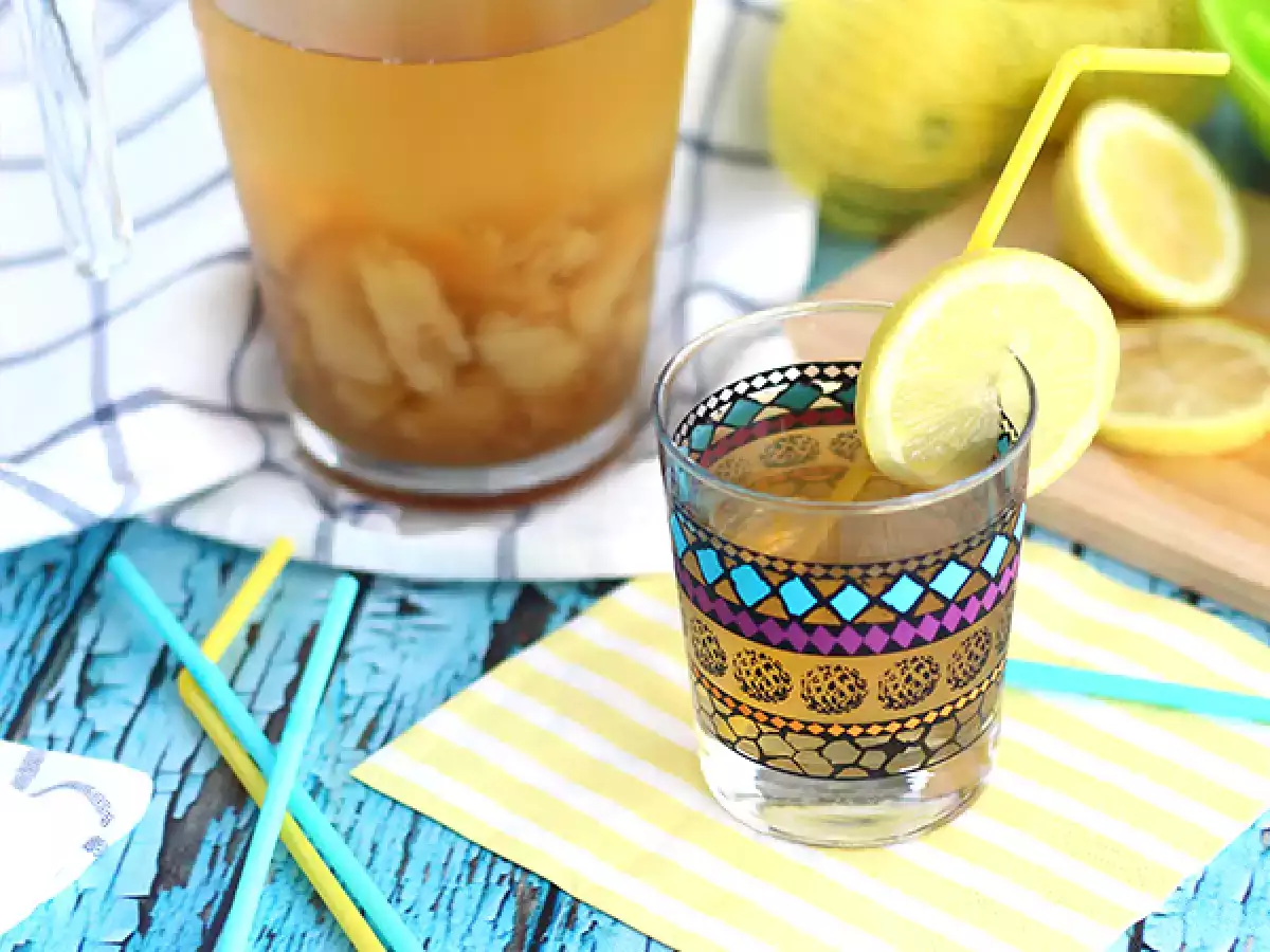 Ricetta Tè freddo alla pesca