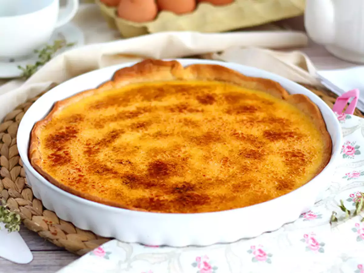 Ricetta Torta creme brulée - ricetta spiegata passo a passo
