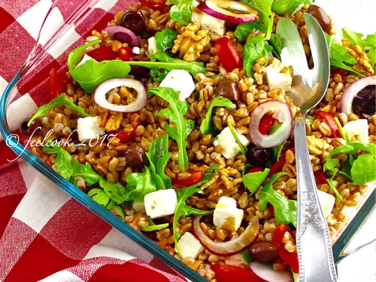 Ricetta Insalata di farro sfiziosa