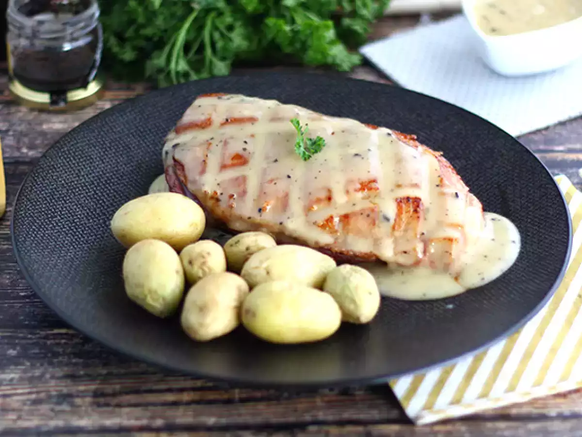 Ricetta Petto d'anatra con salsa al tartufo