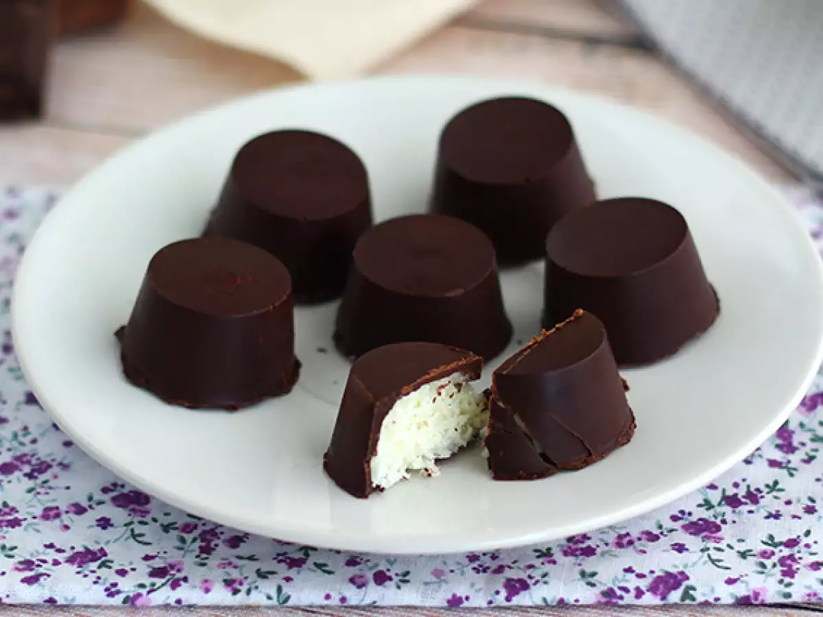 Ricetta Cioccolatini ripieni al cocco