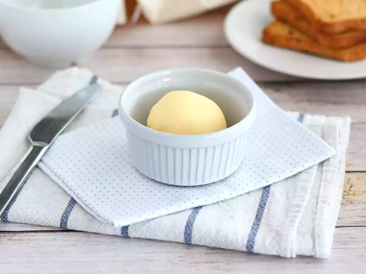 Ricetta Come fare il burro a casa
