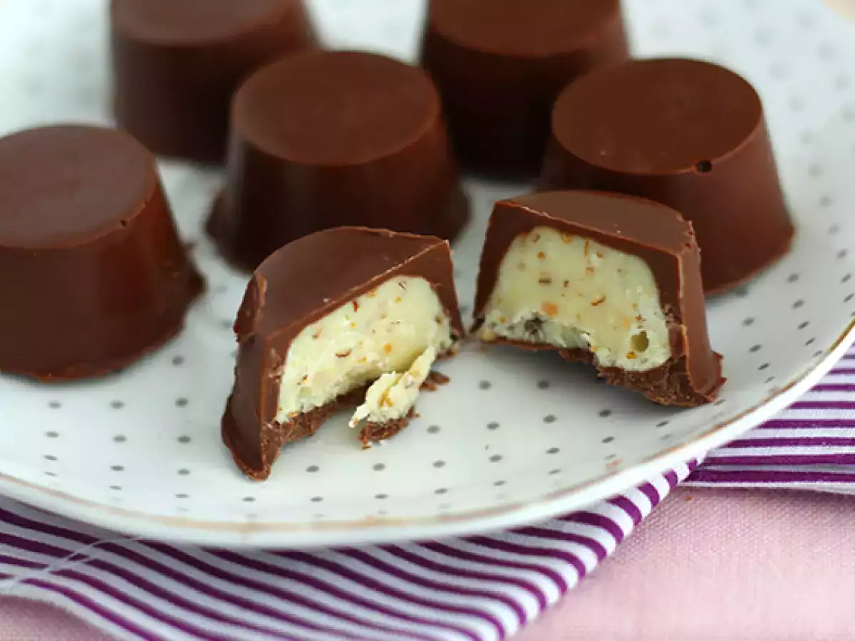 Ricetta Cioccolatini ripieni (versione kinder shocko-bons)