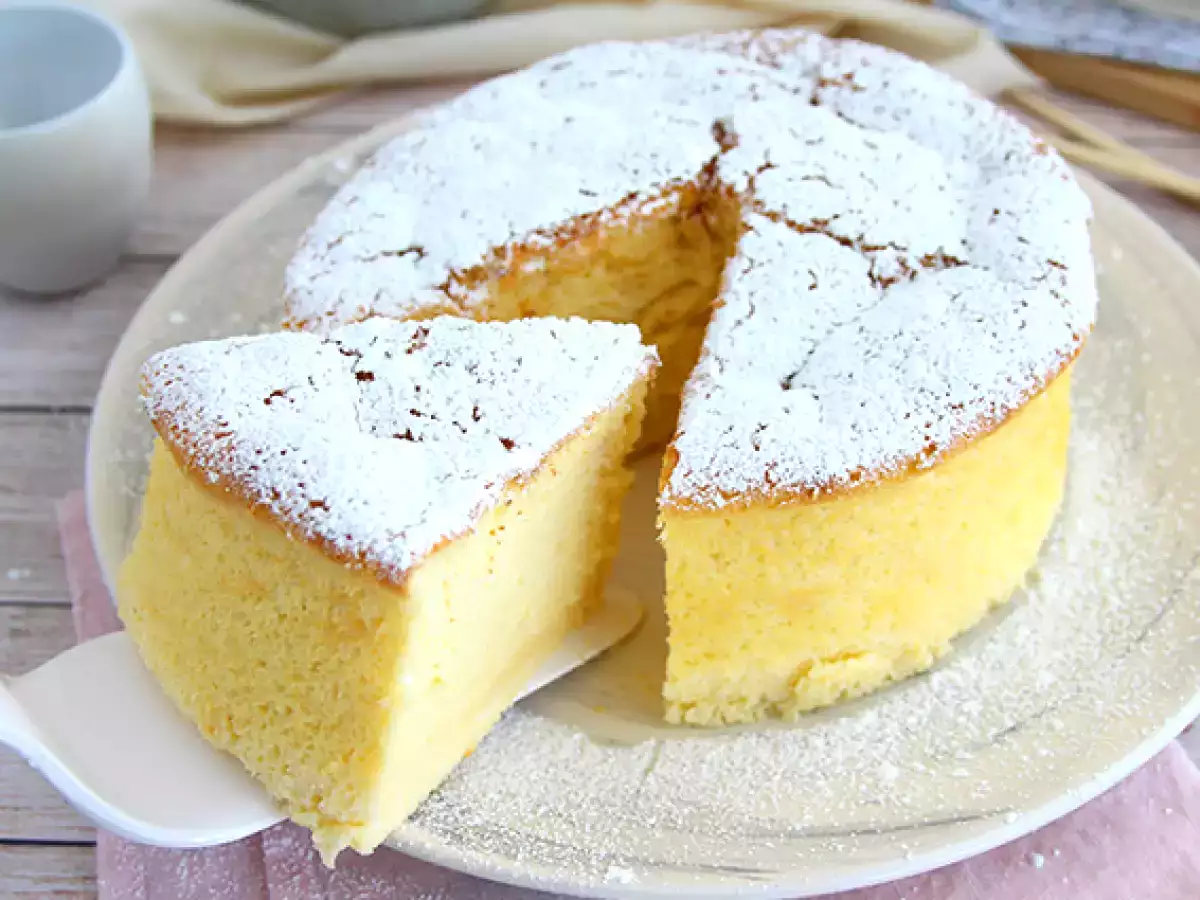 Ricetta Cheesecake giapponese (soffice e leggera)