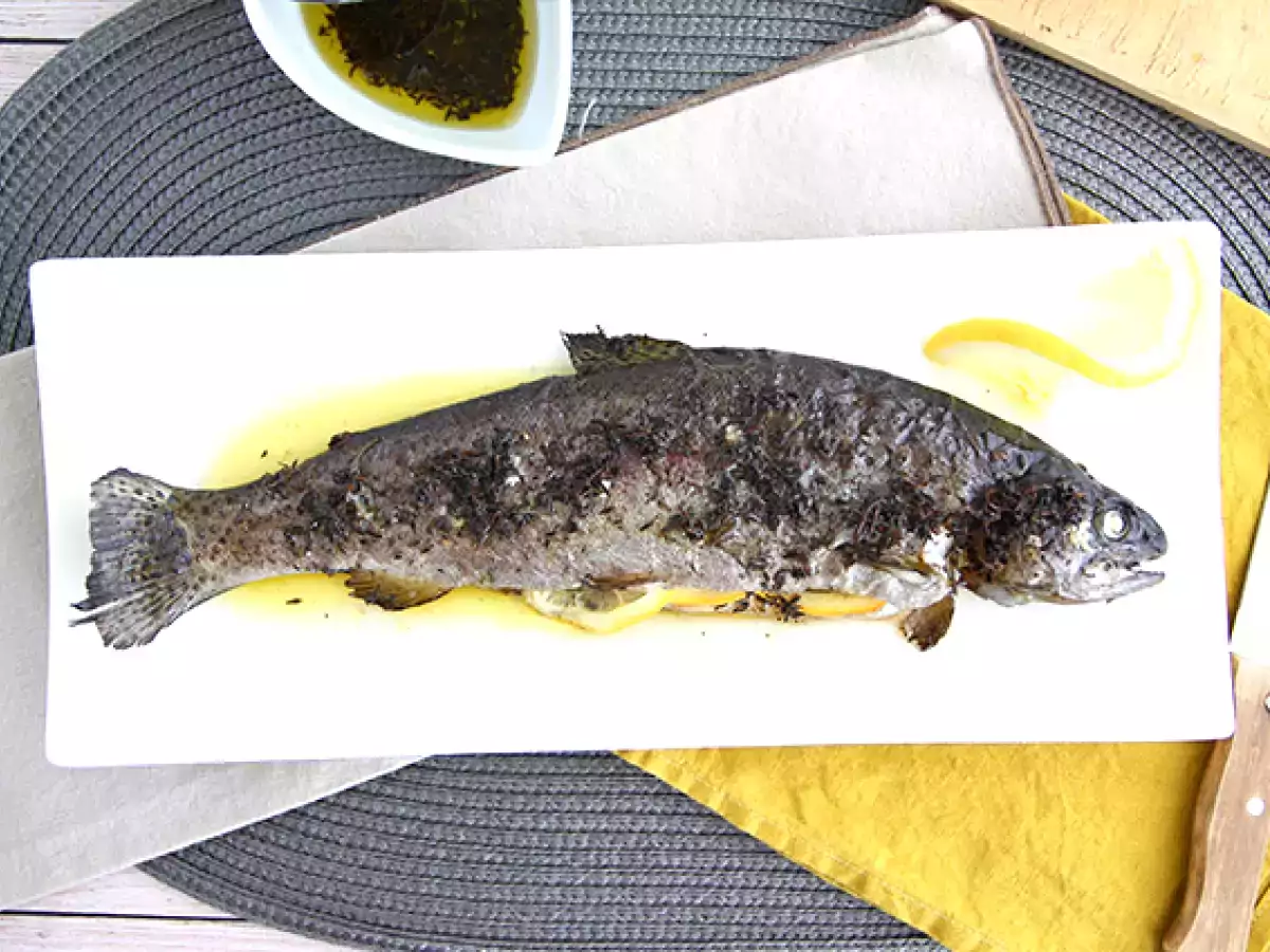 Ricetta Trota al forno con limone e timo: ricetta facile e veloce pronta in meno di 30 minuti