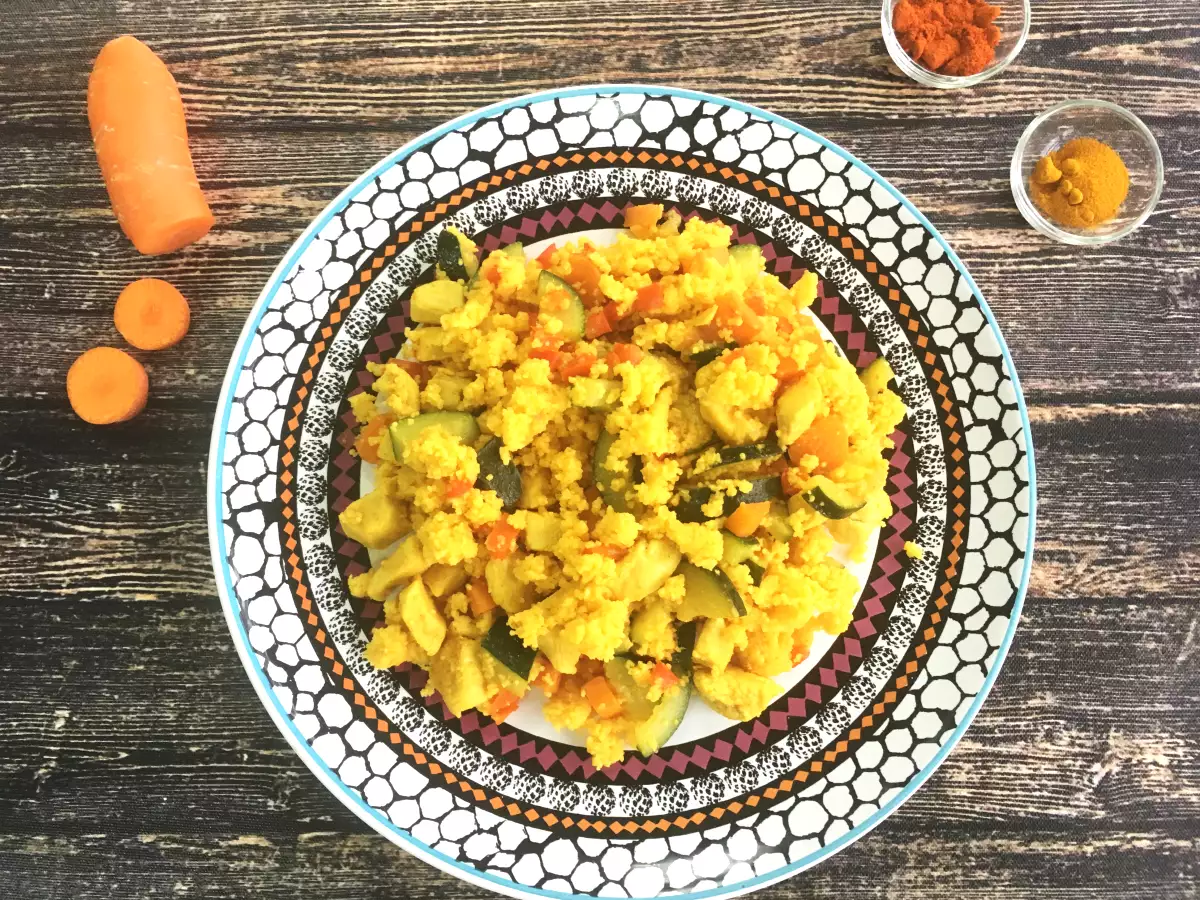 Ricetta Cous cous veloce con pollo e verdure