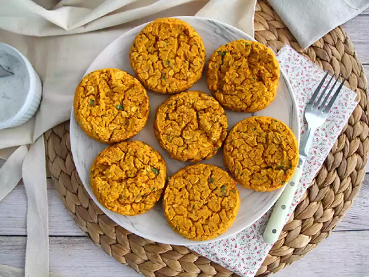 Ricetta Medaglioni di lenticchie corallo e carote