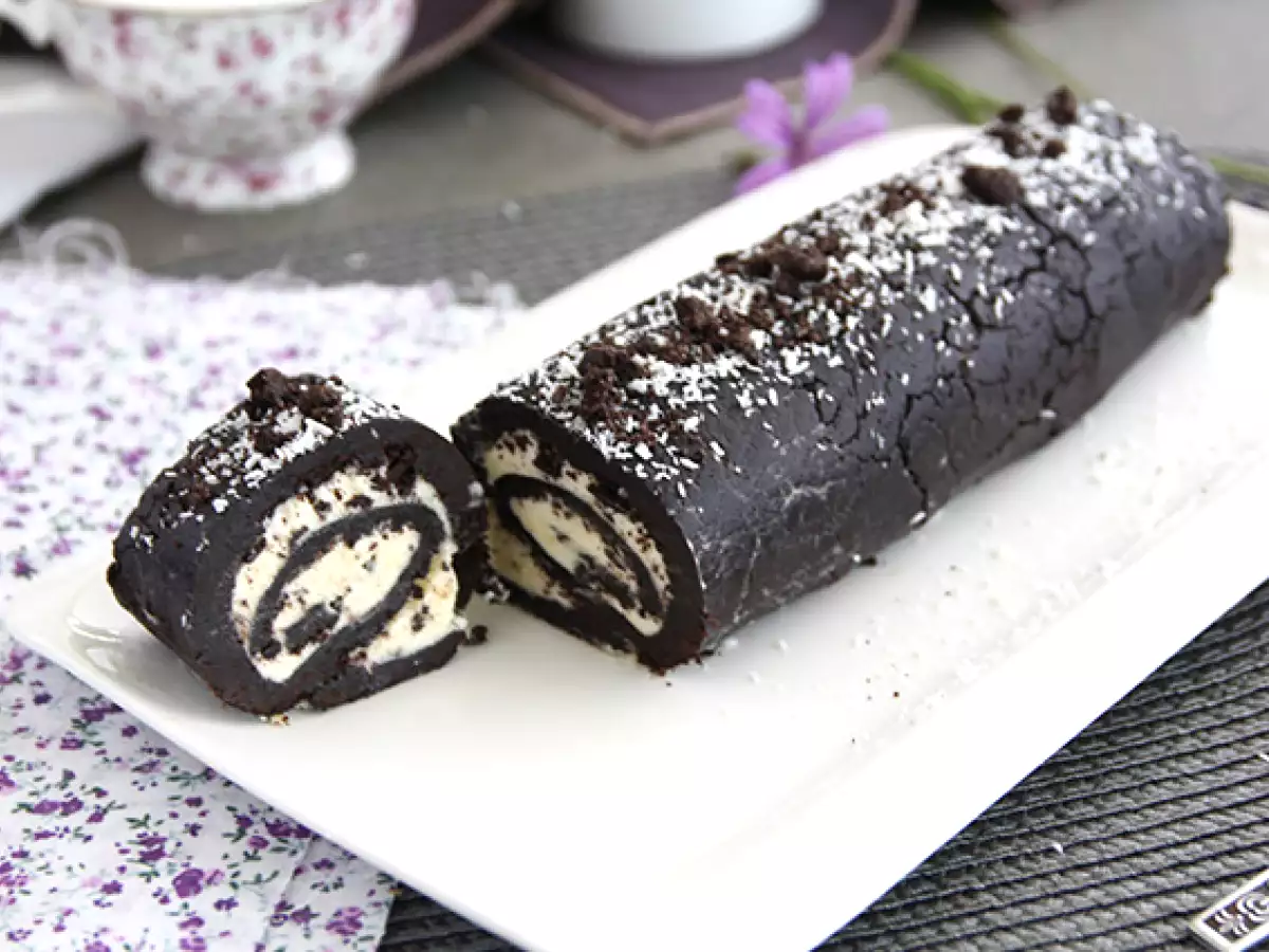 Ricetta Rotolo oreo