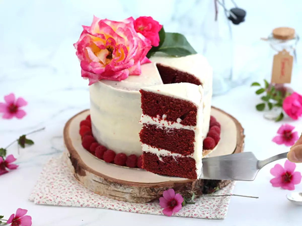 Ricetta Red velvet cake - ricetta americana