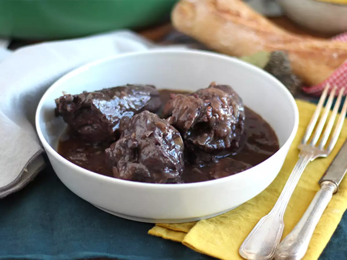 Ricetta Galletto al vino (coq au vin)