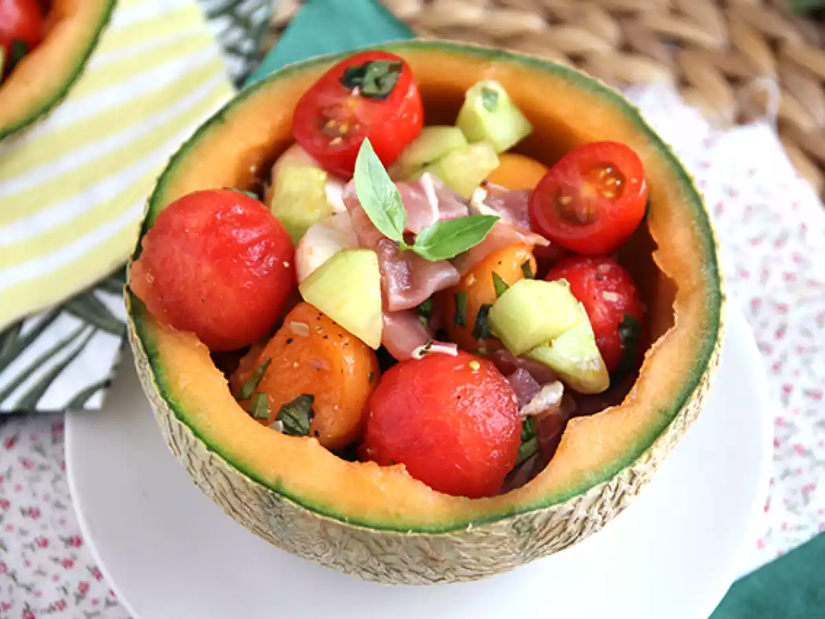 Ricetta Insalata di melone estiva