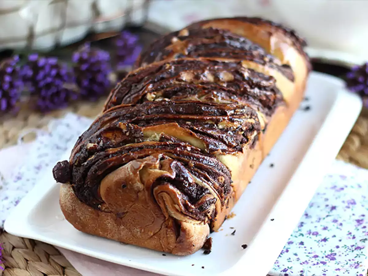 Ricetta Babka con cioccolato e nocciole