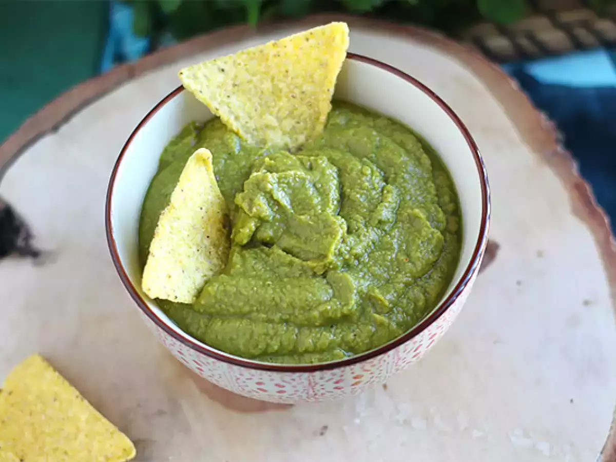 Ricetta Guacamole di piselli