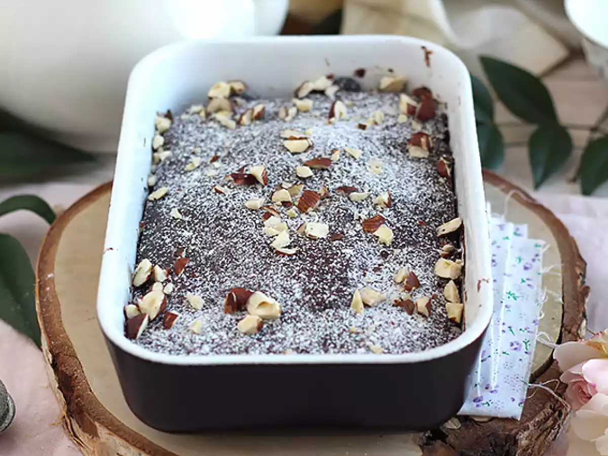 Ricetta Brownie al cioccolato al microonde