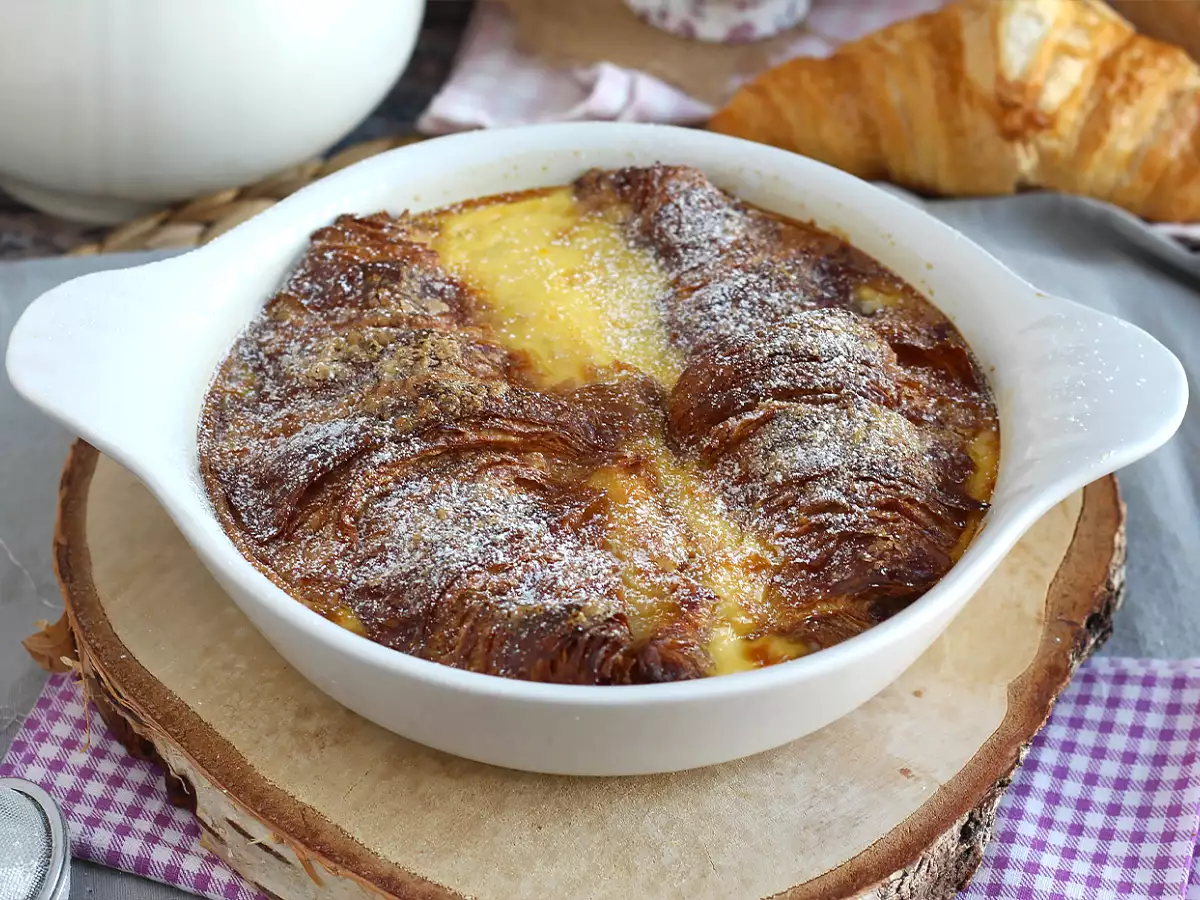 Ricetta Croissant perdu al forno - ricetta francese