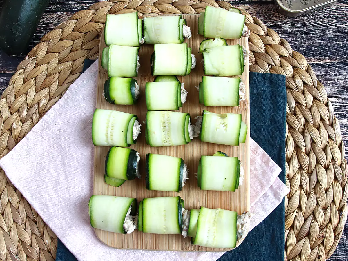 Ricetta Involtini di zucchine con mascarpone e sardine