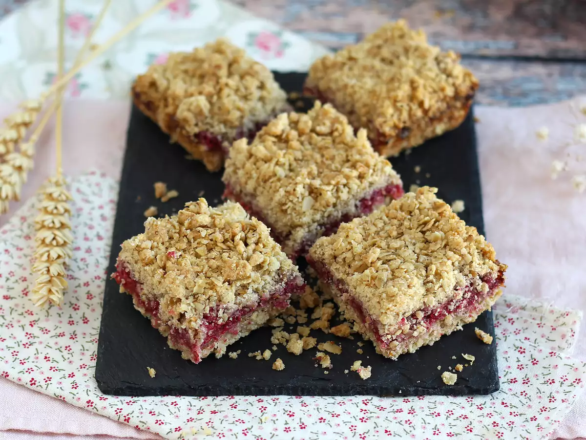 Ricetta Torta crumble ai lamponi