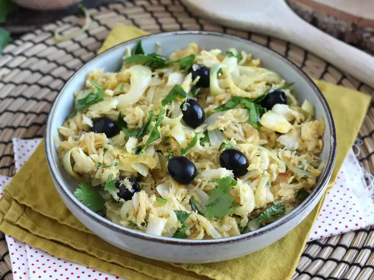 Ricetta Bacalhau à brás, una deliziosa ricetta portoghese per preparare il baccalà