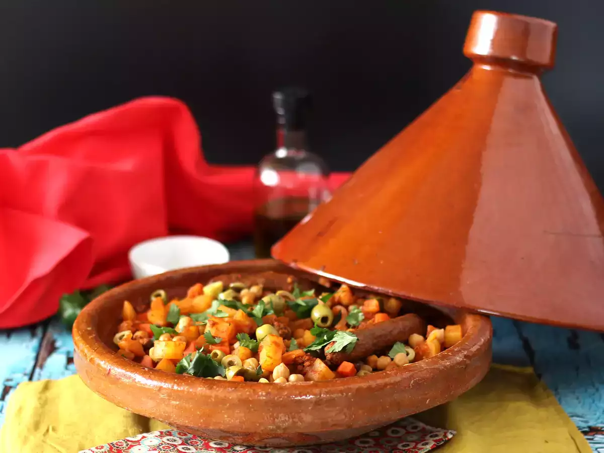Ricetta Tajine di vitello e verdure