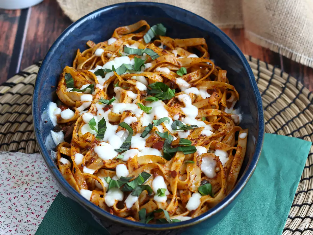 Ricetta Tagliatelle al forno, la ricetta antispreco per utilizzare la pasta avanzata