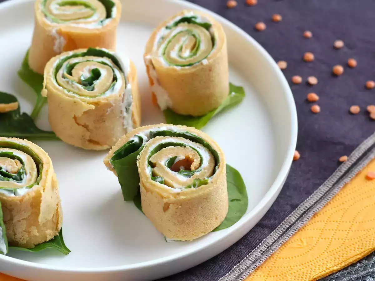 Ricetta Piadine di lenticchie rosse, la ricetta sana che si prepara con 2 ingredienti