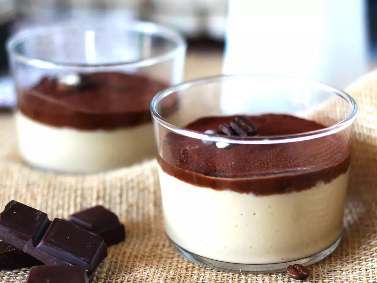 Ricetta Crema al caffè con ganache al cioccolato