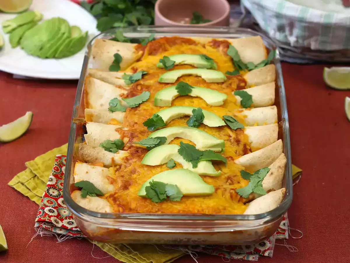 Ricetta Enchiladas vegetariane
