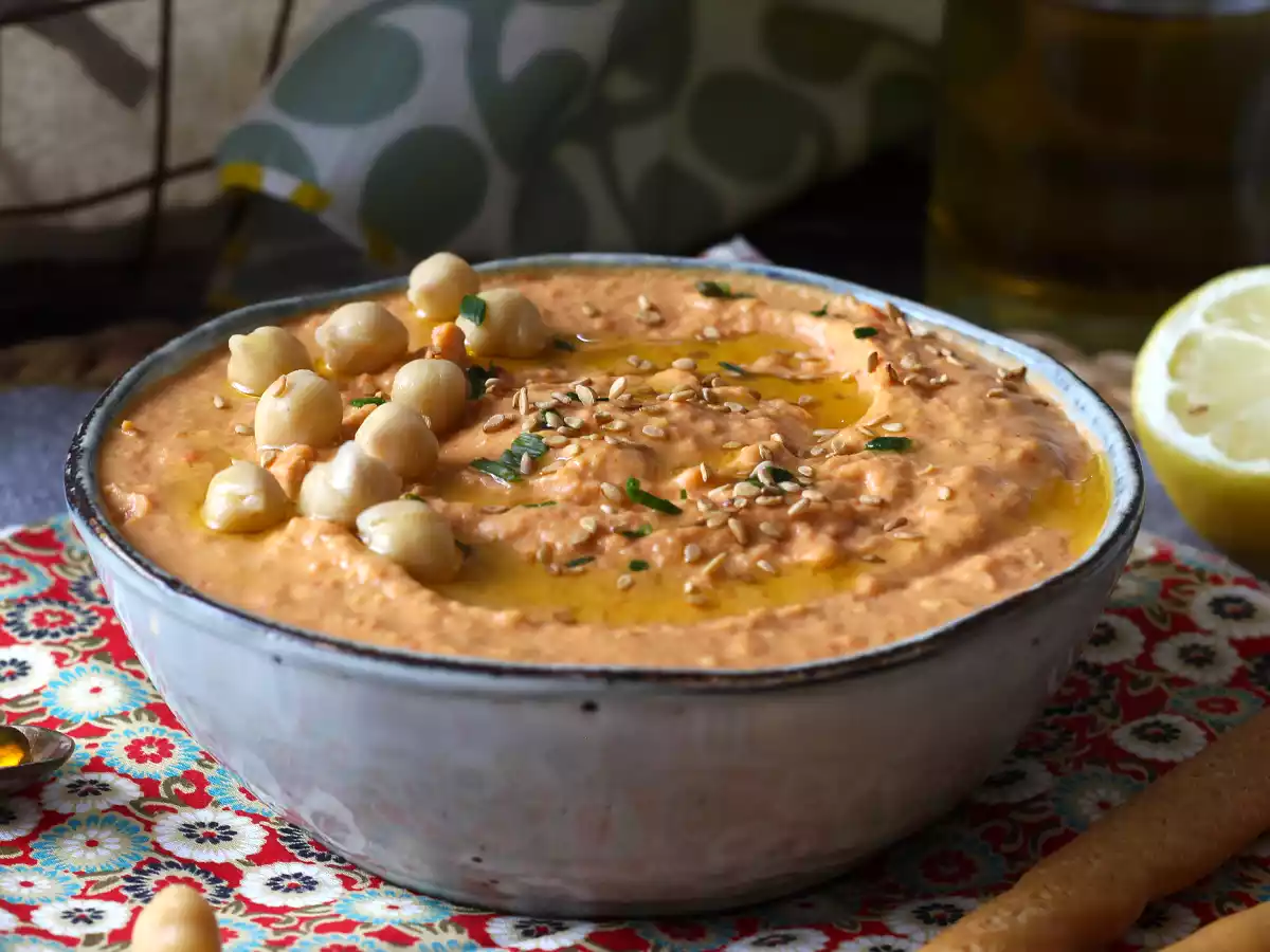 Ricetta Hummus di peperoni