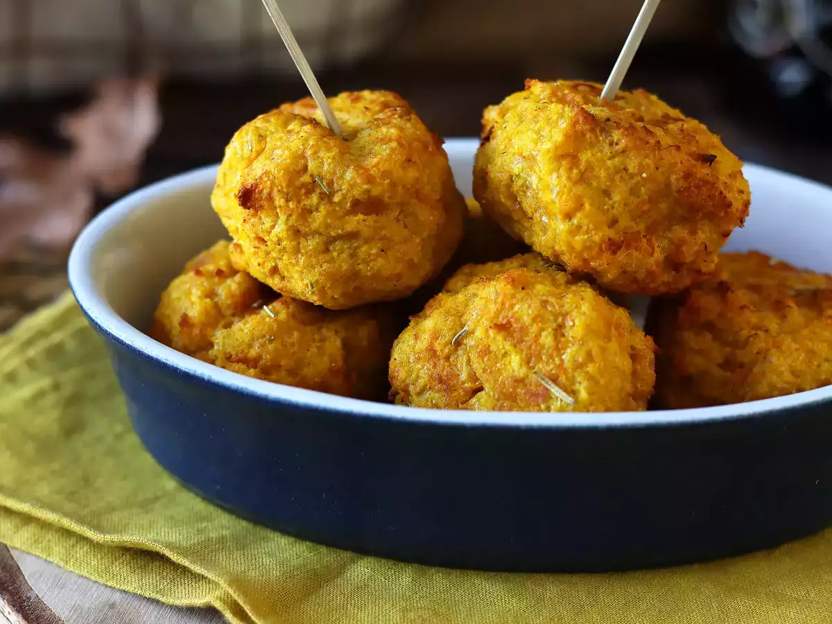 Ricetta Polpette di zucca in friggitrice ad aria