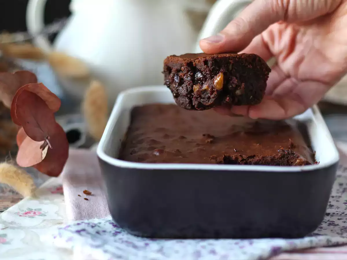 Ricetta Brownie cioccolato e noci in friggitrice ad aria