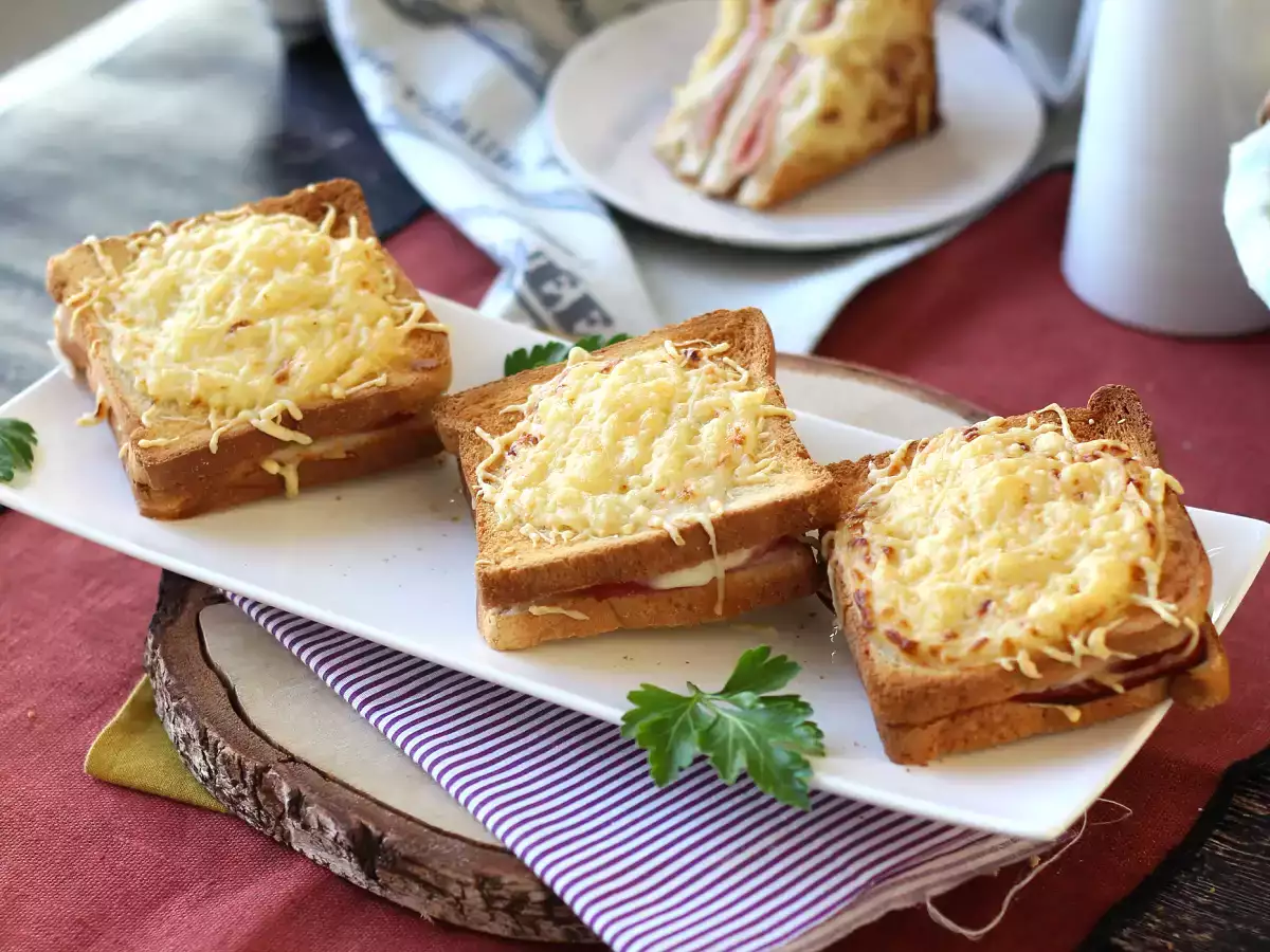 Ricetta Croque monsieur in friggitrice ad aria: una ricetta velocissima, perfetta per cena!