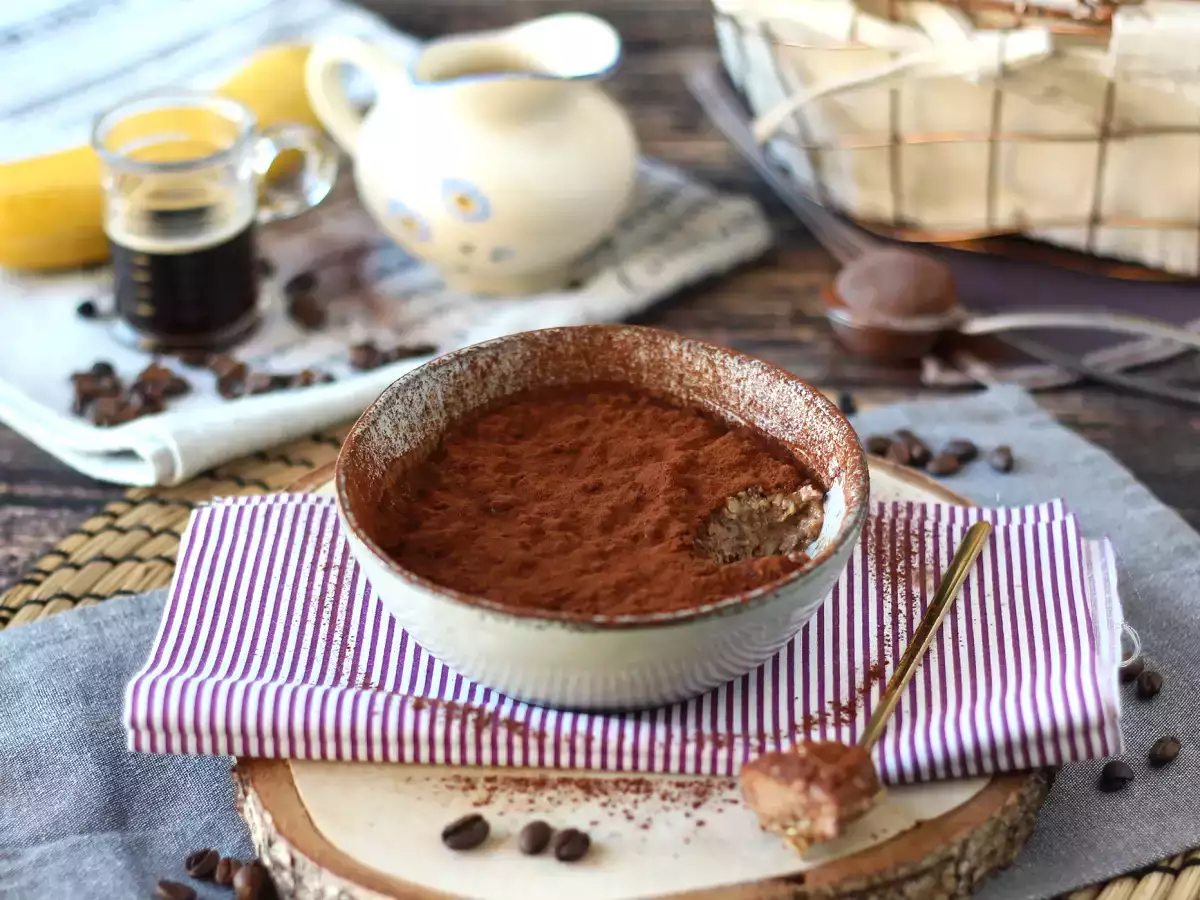 Ricetta Overnight oat tiramisù: la colazione salutare con un tocco di golosità