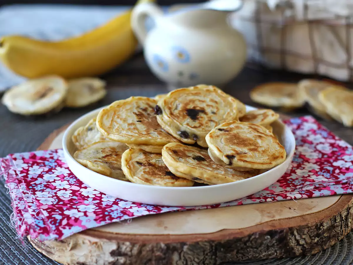 Ricetta Pancake alla banana senza zuccheri aggiunti, perfetti per la colazione!